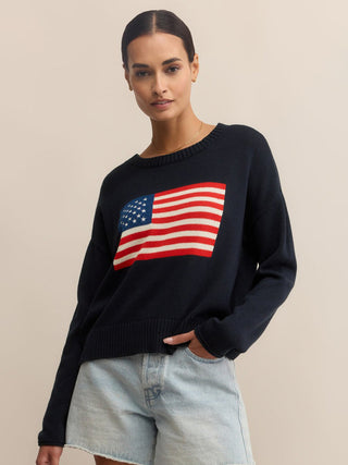 Z Supply Sienna Patriot Sweater - Eclipse
