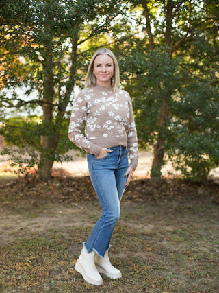Z Supply Tory Floral Sweater