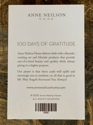 Anne Neilson 100 Days of Gratitude