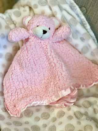 Bear Buddie - Pink soother baby gift girl baby gift creative co-op 015028