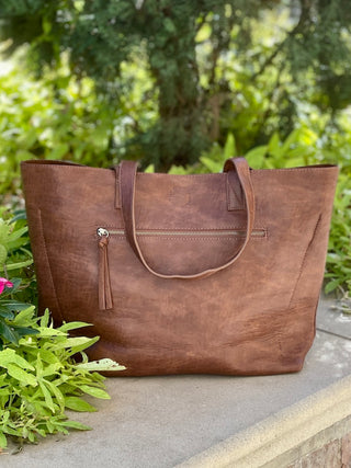 Carry It All Tote - Saddle