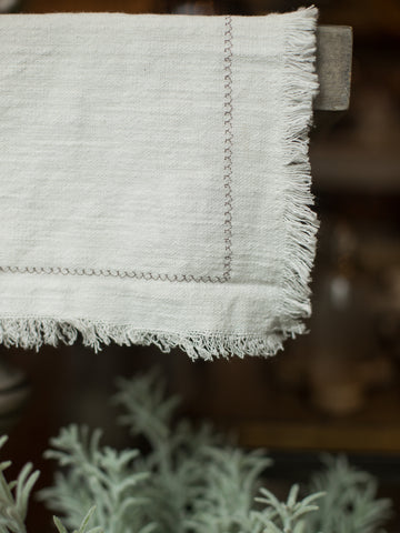 Cotton Embroidered Napkins – Ivory