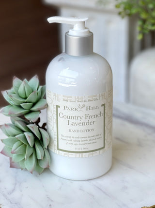 Country French Lavender Hand Lotion pump boutique lotion 12 oz park hill gift for mom hostess gift ENP20638