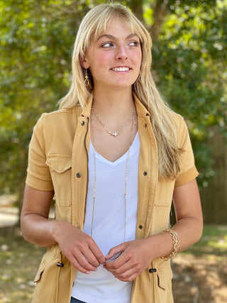 Deven Necklace - Gold