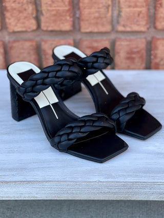 Dolce Vita Paily Heel Sandals - Black Stella black sandals dress sandals dolce vita VPAILY0