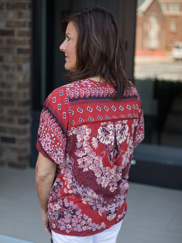 Free People Luly Tee - Bella Rosa Combo