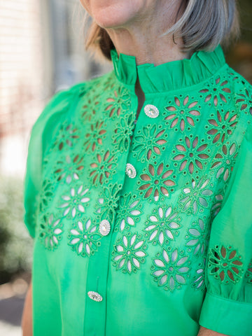 Sheerly Festive - Green