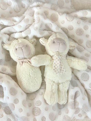 Little Lambs and Blanket Baby Gift Set