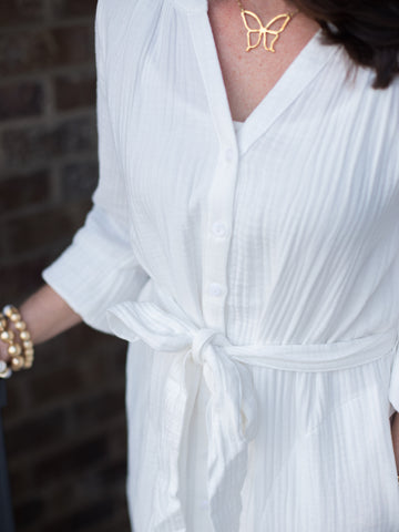 Liverpool Risky Business Dress - White