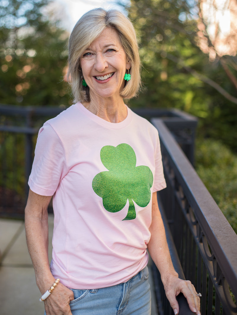 Lucky Charm Shamrock Shirt - Pink – All Inspired Boutiques