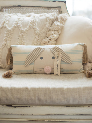 oh-so-happy-bunny-striped-pillow-blue-natural-Mud-Pie-41600813H