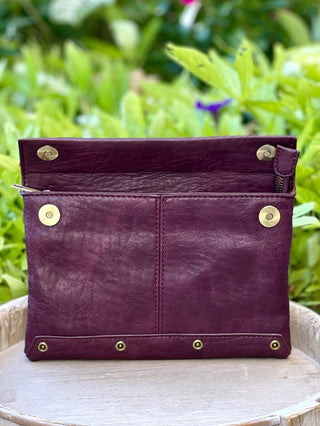 Raving Rivet Bag - Aubergine