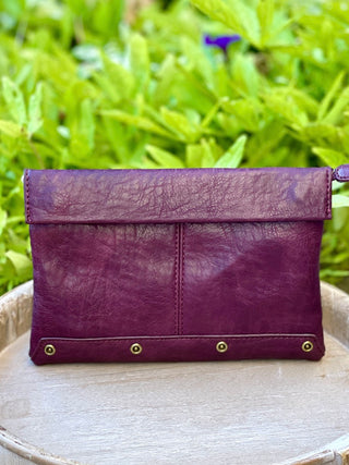 Raving Rivet Bag - Aubergine