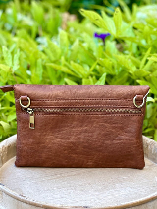 Raving Rivet Bag - Saddle