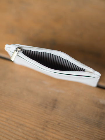 The Mini Travel Wallet - White