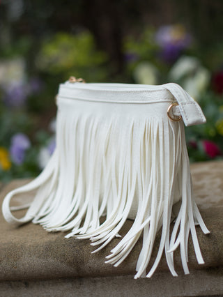 Western Flair Clutch - White